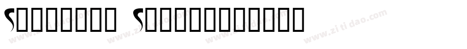 Stiletto Silver字体转换